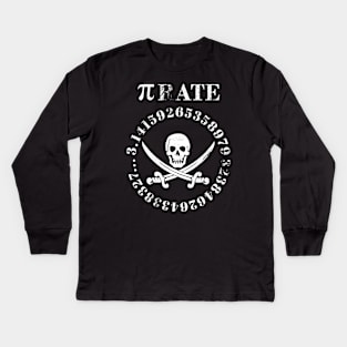 pi pun Kids Long Sleeve T-Shirt